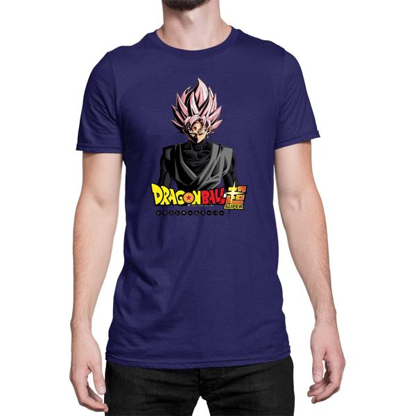 Maglietta Da Uomo Dragon Anime Manga Ball Z Goku 10, Man S , Bleu Foncé-image