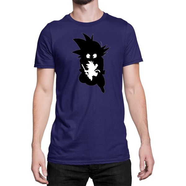 Maglietta Da Uomo Dragon Anime Manga Ball Z Goku 35, Man L , Bleu Foncé-image