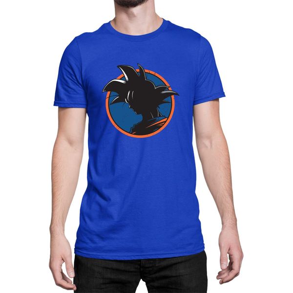 Maglietta Da Uomo Dragon Anime Manga Ball Z Goku 37, Man 3XL , Bleu-image