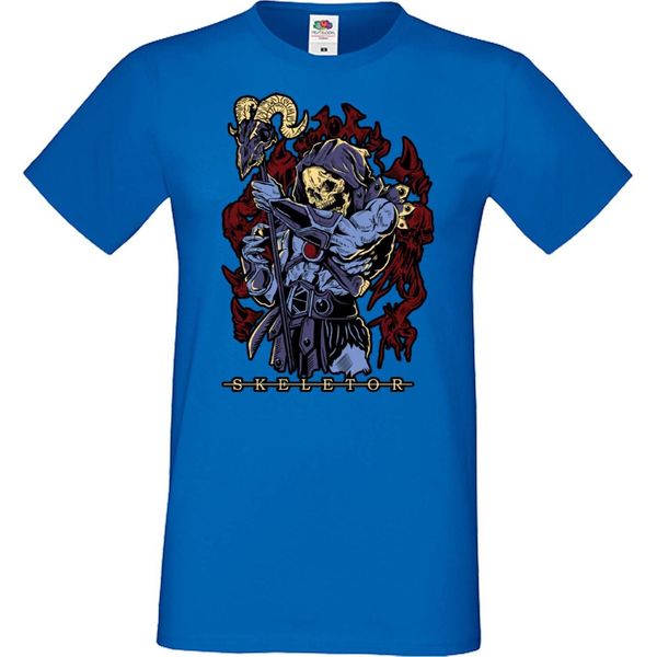 Maglietta Da Uomo Anime Manga Masters Of The Universe Skeletor Skeletor, Man S , Bleu-image