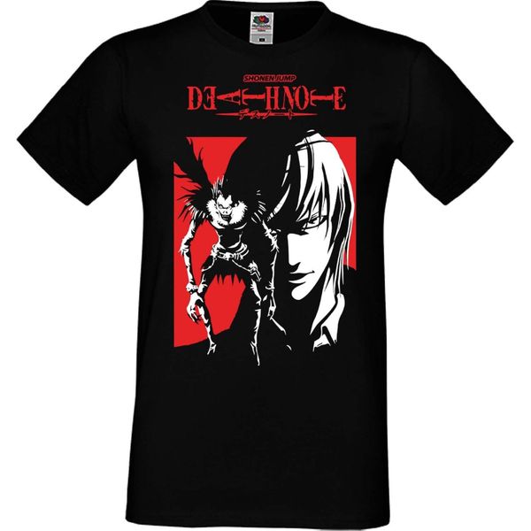 Maglietta Da Uomo Manga Anime Death Note Shonen Jump Death Note Shonen Jump, Man 3XL , Noir-image