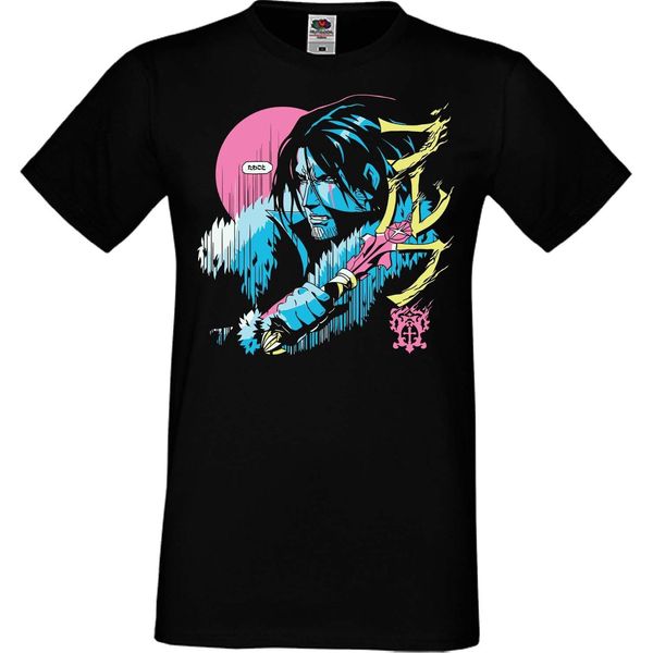 Maglietta Da Uomo Manga Anime Castlevania Vampire Hunter Simon Belmont Simon Belmont, Man L , Noir-image
