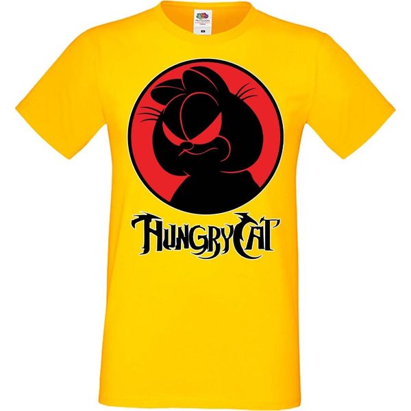 Maglietta Da Uomo Manga Anime Thundercats Garfield Garfield, Man S , Jaune-image