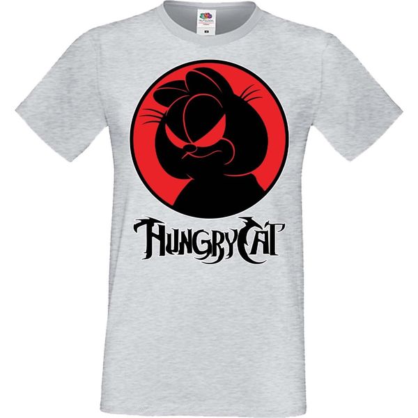 Maglietta Da Uomo Manga Anime Thundercats Garfield Garfield, Man S , Gris-image