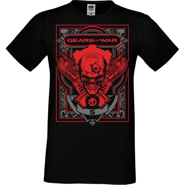 Maglietta Da Uomo Gears Of War Gears Of War, Man S , Noir-image
