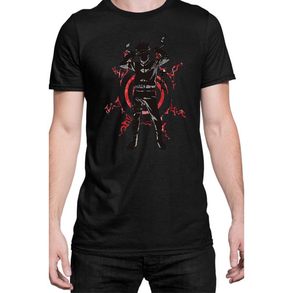 Maglietta Da Uomo Naruto Naruto 05, Man 4XL , Noir-image