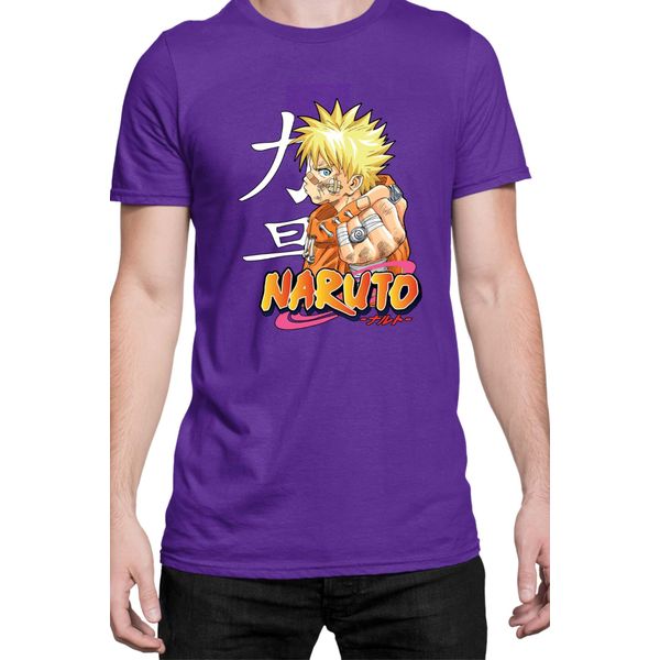 Maglietta Da Uomo Naruto Naruto 06, Man L , Lilas-image