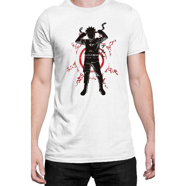 Maglietta Da Uomo Naruto Naruto 05, Man 5XL , Blanc-image