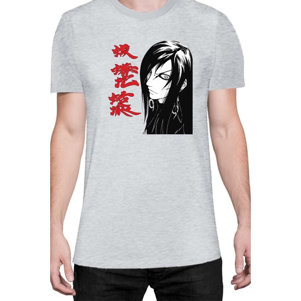 Maglietta Da Uomo Naruto Orochimaru 01, Man S , Gris-image