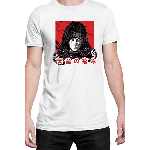 Maglietta Da Uomo Naruto Orochimaru 02, Man 2XL , Blanc-image