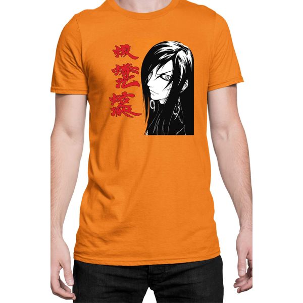 Maglietta Da Uomo Naruto Orochimaru 01, Man M , Orange-image
