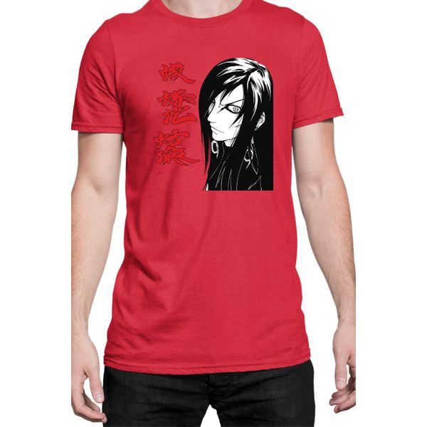 Maglietta Da Uomo Naruto Orochimaru 01, Man M , Rouge-image