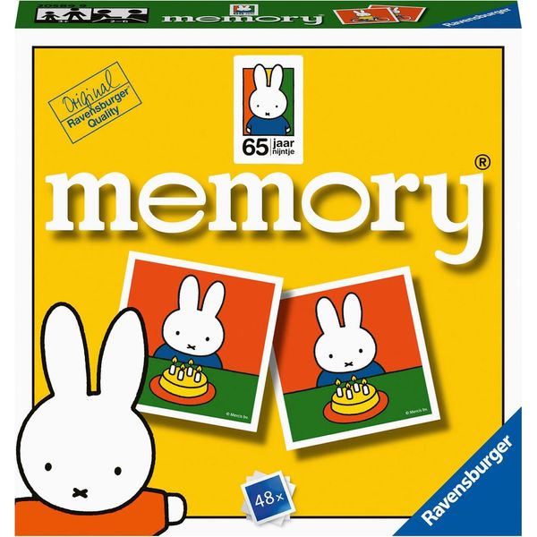 Ravensburger Gioco Di Memoria 65 Anni Nijntje Mini Gioco Di Carte Gioco Educativo-image