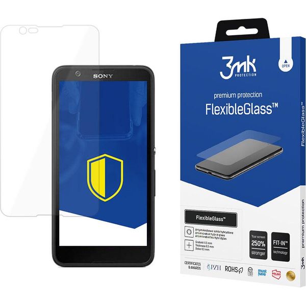 Sony Xperia E4 - Vetro Flessibile 3Mk-image