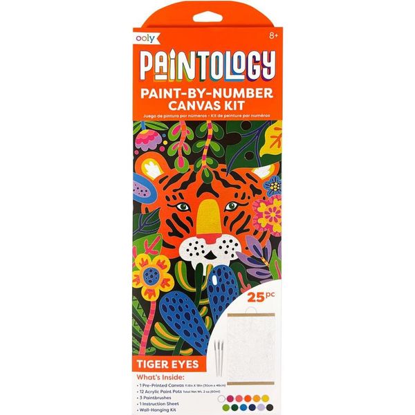 Ooly Paint Set Di Tele Per Numeri Occhi Di Tigre-image