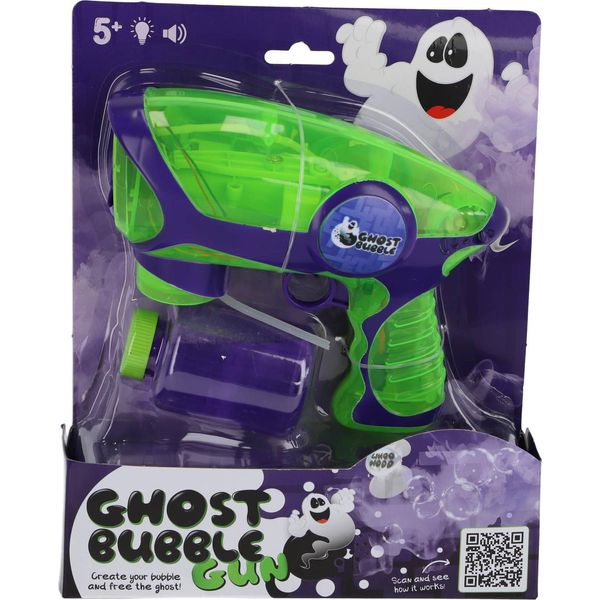 Pistola A Bolle D'aria Ghost Bubble Usb Ricaricabile Per Il Divertimento All'aperto-image