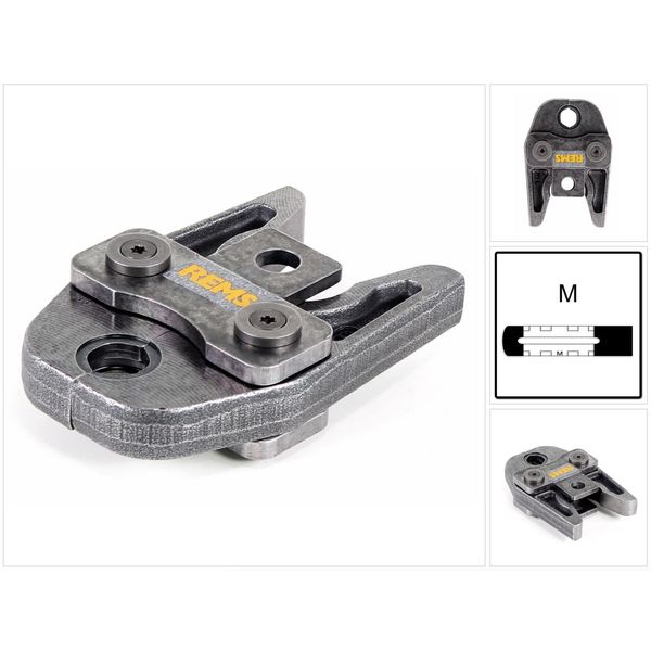 Rems Pinza Di Pressatura Standard M18 ( 570120 ) Per Romax 4000 / Akku Press Acc Ecc.-image