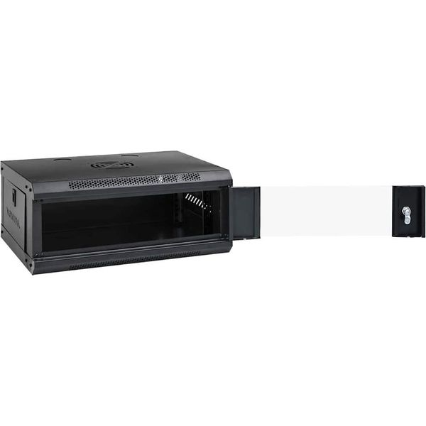 Vidaxl Armadio Di Rete Con Contenitore Nero 53 X 35 X 21 Cm In Acciaio-image