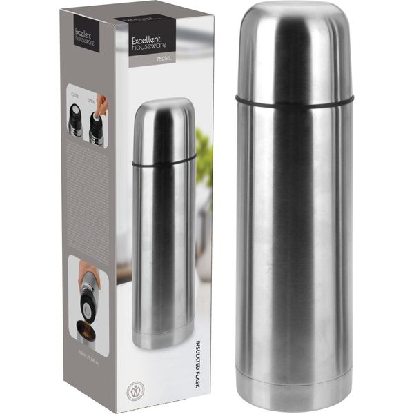 Pallone Sottovuoto Bullet 0,75L Thermos In Acciaio Inox Multicolore-image