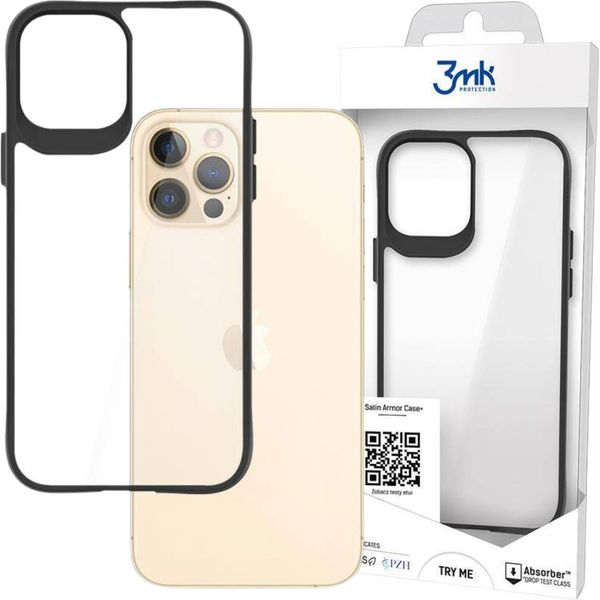 Apple Iphone 12 Pro Max - Custodia+ Armatura Satinata 3Mk-image