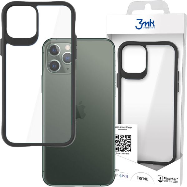 Apple Iphone 11 Pro Max - Custodia+ Armatura Satinata 3Mk-image