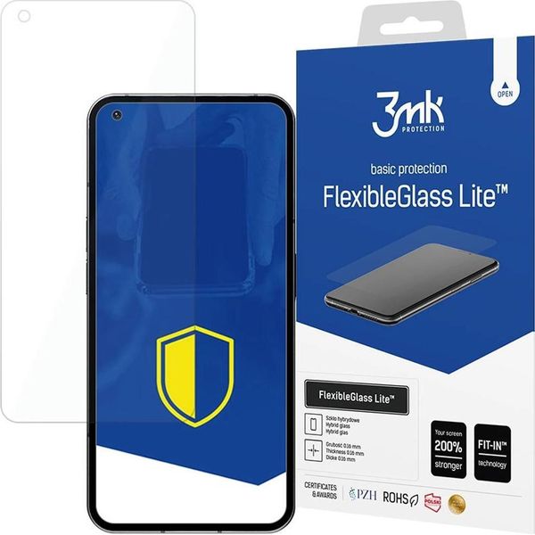 Niente Telefono 1 - 3Mk Flexibleglass Lite-image