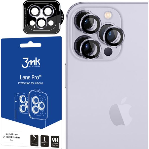 Apple Iphone 14 Pro/14 Pro Max - Protezione Lente 3Mk Pro Violet-image