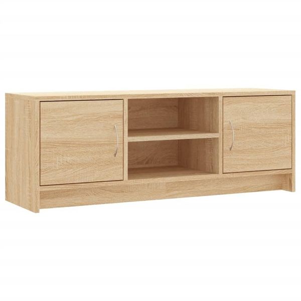 Mobile Tv Rovere Sonoma 102X30X37,5 Cm Materiale A Base Di Legno-image