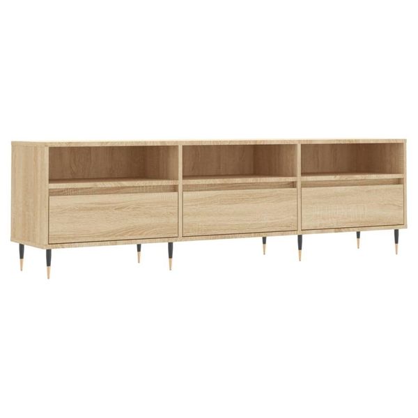Mobile Tv Vidaxl Rovere Sonoma 150X30X44,5 Cm Materiale A Base Di Legno-image