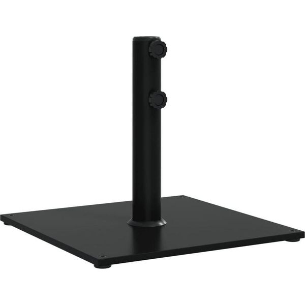 Vidaxl Supporto Per Ombrellone Ø32/38/48 Mm Asta 17 Kg Quadrato-image