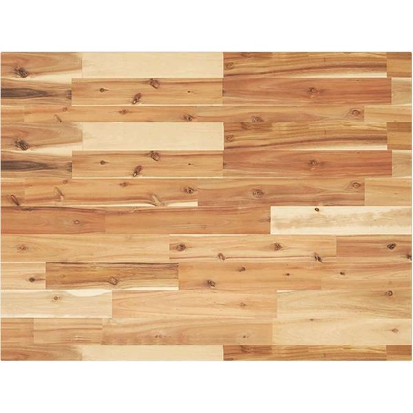 Vidaxl Piano Del Tavolo Rettangolare 100X60X2 Cm In Legno Massiccio Di Acacia-image