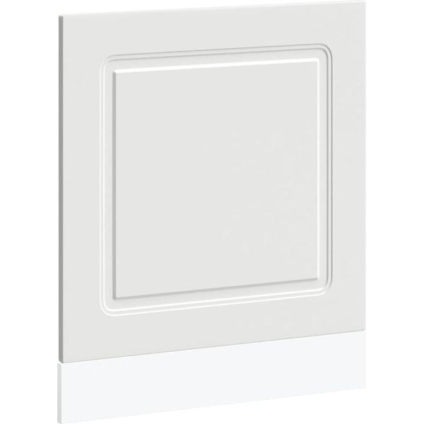 Vidaxl Coperchio Per Lavastoviglie Kalmar Bianco 60X1,5X67 Cm Materiale A Base Di Legno-image