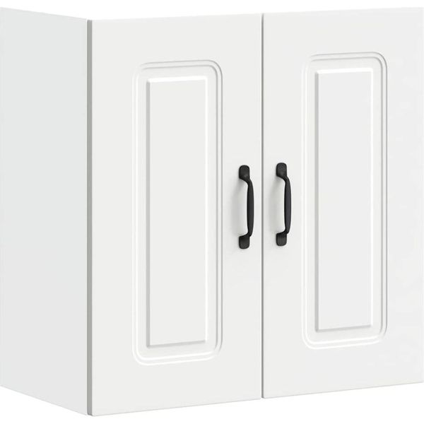 Vidaxl Pensile Da Cucina Kalmar Bianco Materiale A Base Di Legno-image