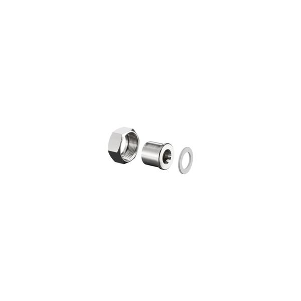 Oventrop Verschraubung DN 20, G 1/2 Ig/ÜM G 1 18 Ig, Fl., Z Byp (1019386)-image