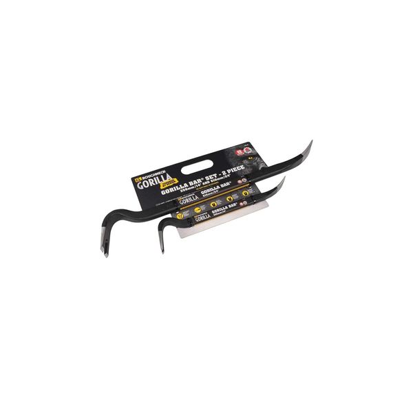 Roughneck Brecheisen-Set 2-Teilig Gorilla Bar, Nageleisen, Brechstange 14" + 24"""-image