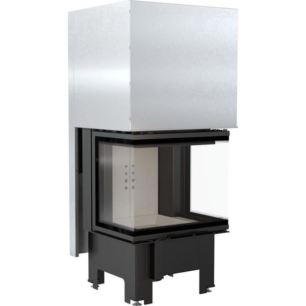 Inserto Per Caminetto Kratki Nbc 600/400 9 Kw Ø 200 Con Porta Scorrevole-image
