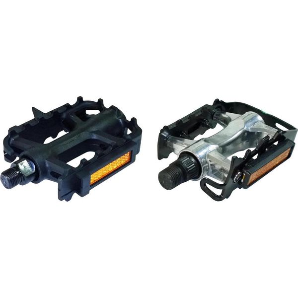 1 Paio Di Pedali Trekking Mtb Pedali Bicicletta Pedali Antiscivolo Bicicletta Antiscivolo, Selezione: Nero-image