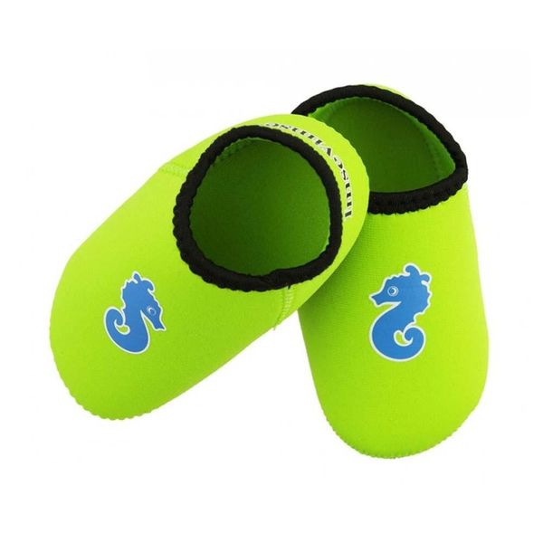 Imse Vimse Scarpe Da Acqua Baby Da Bagno Aqua Socks Neoprene Verde Verde 6-12 Mesi-image