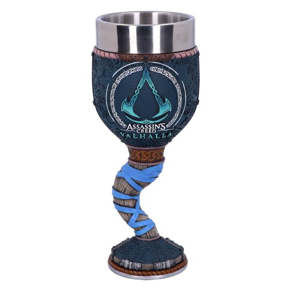Goblet Z Logo Assassin's Creed Valhalla - RęCznie Malowany Puchar 18 Cm-image