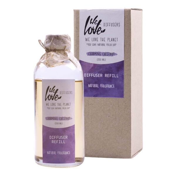 We Love The Planet 100% Diffusore Di Oli Essenziali - Ricarica Charming Chestnut 200 Ml-image