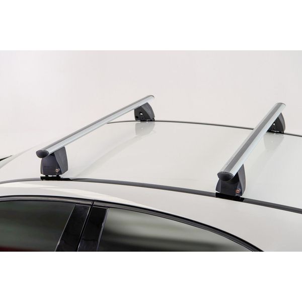 Portapacchi Menabo Delta Silver Per Peugeot 607, 4 Porte, Modello 2000-2005-image