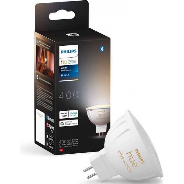 Philips By Signify Philips Hue White Ambience MR16 - Faretto Intelligente-image