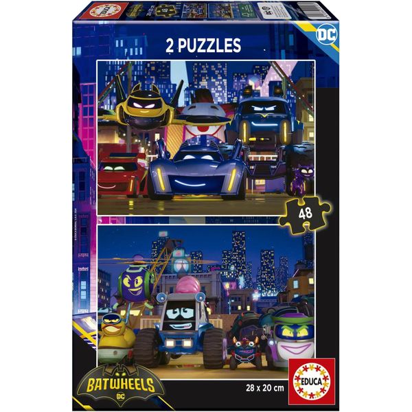 Educa Puzzle Batwheels 2X48 DíLků-image