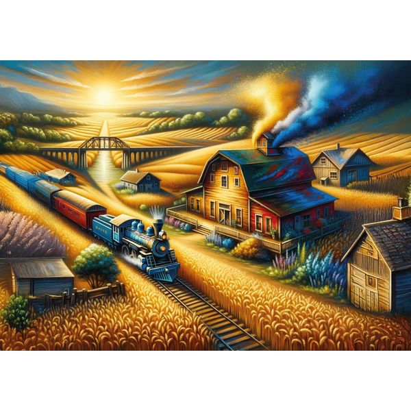 Puzzle D'arte - Viaggio D'autunno - 260 Dielov-image