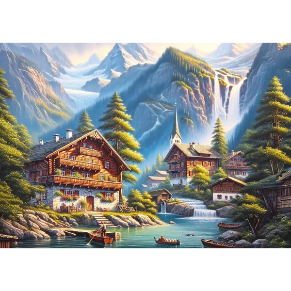 Puzzle D'arte - Puzzle Della Valle Di Wodden - 260 Dielov-image