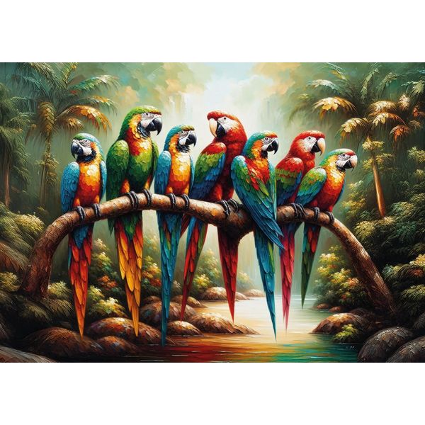 Puzzle D'arte - Puzzle Paradiso Tropicale - 500 Dielov-image