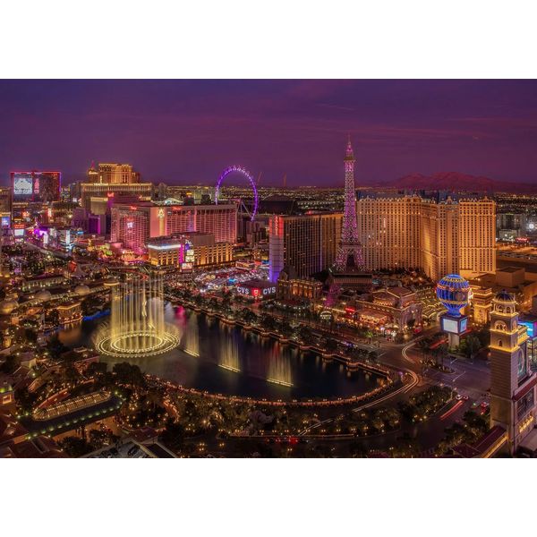 Puzzle D'arte - Puzzle Las Vegas, Usa - 1000 Dielov-image