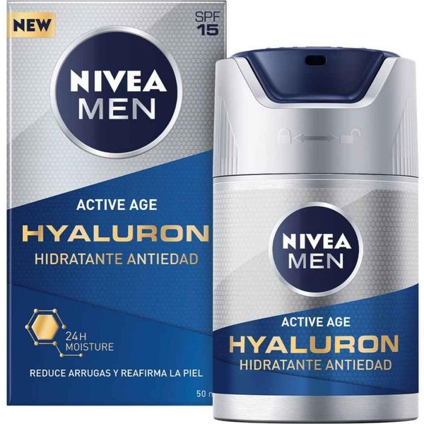 Nivea Men Active Age Hyaluron LSF15, 50 Ml-image