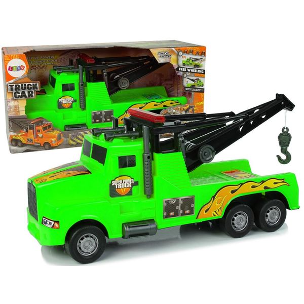 Rimorchiatore Per Soccorso Stradale Verde 1:10-image