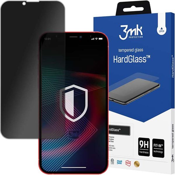 Apple Iphone 13 Pro Max/14 Plus - 3Mk Hardglass Max Privacy Nero-image
